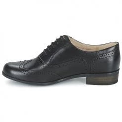 Chaussures Femme Derbies Clarks HAMBLE OAK Noir -Derbies Soldes 100161 500 D