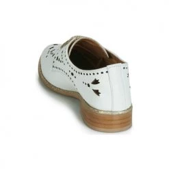 Chaussures Femme Derbies André THADDEUS Blanc 9 Chaussures Femme Derbies André THADDEUS Blanc -Derbies Soldes 10607874 500 E