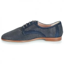 Chaussures Femme Derbies Dorking 7785 Marine -Derbies Soldes 11337508 500 D