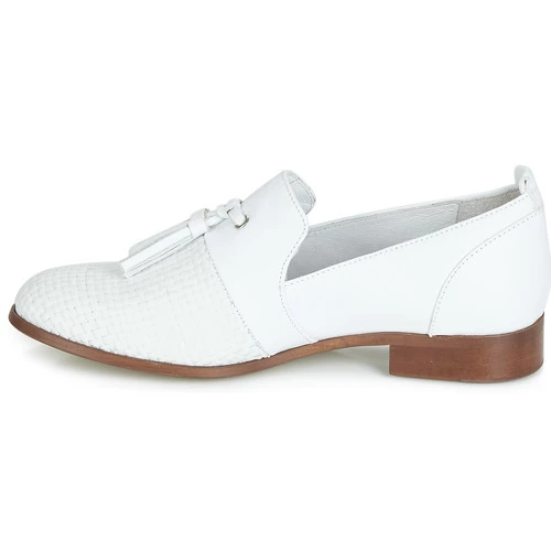 Chaussures Femme Derbies Regard REVA V1 TRES NAPPA BLANC Blanc 4 Chaussures Femme Derbies Regard REVA V1 TRES NAPPA BLANC Blanc – Image 4