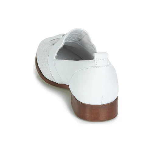 Chaussures Femme Derbies Regard REVA V1 TRES NAPPA BLANC Blanc 5 Chaussures Femme Derbies Regard REVA V1 TRES NAPPA BLANC Blanc – Image 5