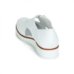 Chaussures Femme Derbies Regard RIXALO V1 NAPPA BLANC Blanc -Derbies Soldes 11740630 500 E