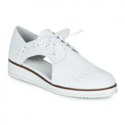 Chaussures Femme Derbies Regard RIXAMU V1 NAPPA BLANC Blanc