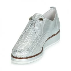 Chaussures Femme Derbies Regard RIXIZA V2 TRES METALCRIS PLATA Argenté -Derbies Soldes 11740634 500 C