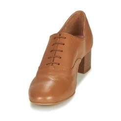Chaussures Femme Derbies André CASSIDY Camel -Derbies Soldes 13477766 500 C
