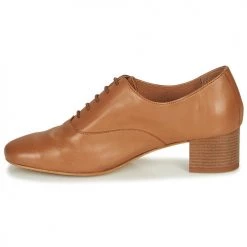 Chaussures Femme Derbies André CASSIDY Camel -Derbies Soldes 13477766 500 D