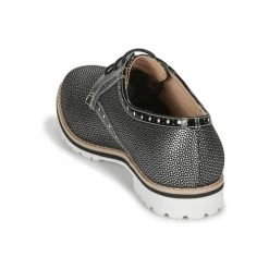 Chaussures Femme Derbies André DERIVEUR Argentéé -Derbies Soldes 13477775 500 E