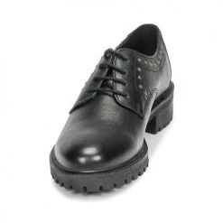 Chaussures Femme Derbies Geox D HOARA Noir -Derbies Soldes 15466491 500 C