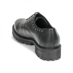 Chaussures Femme Derbies Geox D HOARA Noir -Derbies Soldes 15466491 500 E