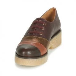 Chaussures Femme Derbies Chie Mihara YELLOW Bordeaux -Derbies Soldes 15479733 500 C