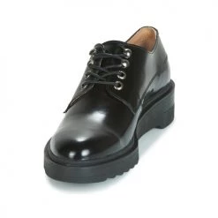 Chaussures Femme Derbies Kickers ALDARIC Noir -Derbies Soldes 15500424 500 C