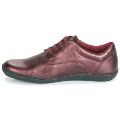 Chaussures Femme Derbies Kickers FOWFO Violet -Derbies Soldes 15500427 500 D
