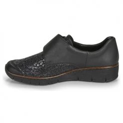 Chaussures Femme Derbies Rieker 537C0-00 Noir -Derbies Soldes 15519640 500 D