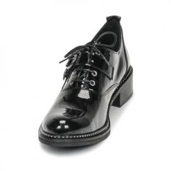 Chaussures Femme Derbies Regard ROAZU V2 VERNIS Noir -Derbies Soldes 15577827 500 C
