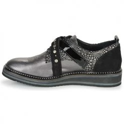 Chaussures Femme Derbies Regard ROCTALOU V1 MET Gris 8 Chaussures Femme Derbies Regard ROCTALOU V1 MET Gris -Derbies Soldes 15577831 500 D
