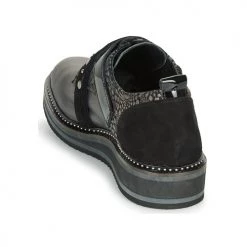 Chaussures Femme Derbies Regard ROCTALOU V1 MET Gris 9 Chaussures Femme Derbies Regard ROCTALOU V1 MET Gris -Derbies Soldes 15577831 500 E