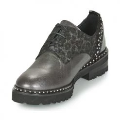 Chaussures Femme Derbies Philippe Morvan DIVON V2 Gris 7 Chaussures Femme Derbies Philippe Morvan DIVON V2 Gris -Derbies Soldes 15577849 500 C