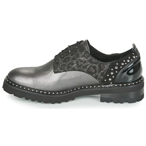 Chaussures Femme Derbies Philippe Morvan DIVON V2 Gris 4 Chaussures Femme Derbies Philippe Morvan DIVON V2 Gris – Image 4