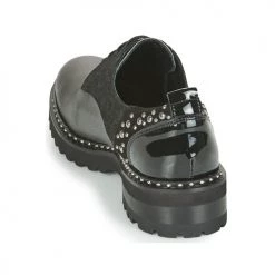 Chaussures Femme Derbies Philippe Morvan DIVON V2 Gris 9 Chaussures Femme Derbies Philippe Morvan DIVON V2 Gris -Derbies Soldes 15577849 500 E