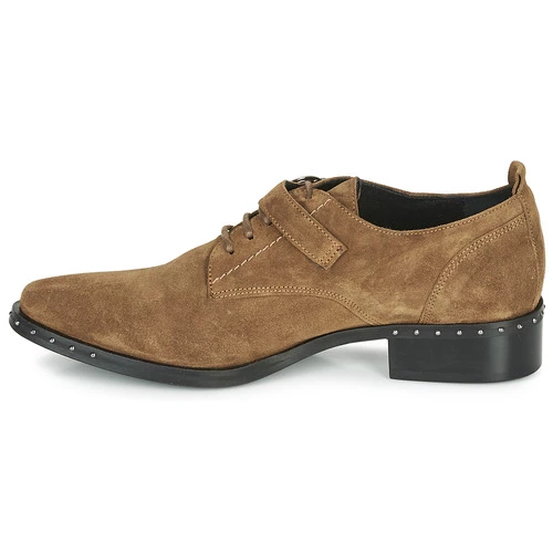 Chaussures Femme Derbies Philippe Morvan SAND V4 CRTE VEL Camel 4 Chaussures Femme Derbies Philippe Morvan SAND V4 CRTE VEL Camel – Image 4
