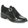 Chaussures Femme Derbies Philippe Morvan SAND V8 VERNIS Noir