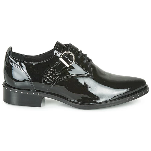 Chaussures Femme Derbies Philippe Morvan SAND V8 VERNIS Noir 2 Chaussures Femme Derbies Philippe Morvan SAND V8 VERNIS Noir – Image 2