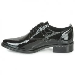 Chaussures Femme Derbies Philippe Morvan SAND V8 VERNIS Noir 8 Chaussures Femme Derbies Philippe Morvan SAND V8 VERNIS Noir -Derbies Soldes 15577854 500 D