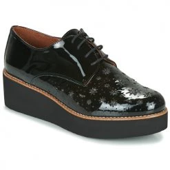 Chaussures Femme Derbies Fericelli LYDIE Noir