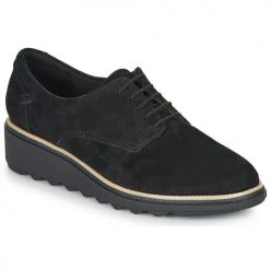 Chaussures Femme Derbies Clarks SHARON NOEL Noir