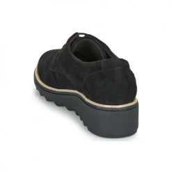 Chaussures Femme Derbies Clarks SHARON NOEL Noir -Derbies Soldes 15704784 500 E