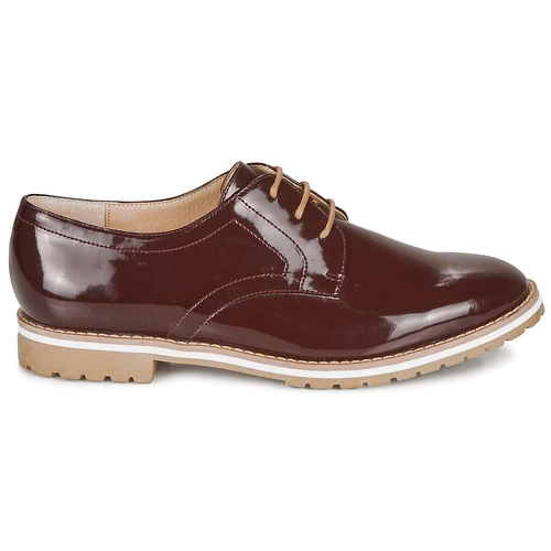 Chaussures Femme Derbies André CICERON Rouge 2 Chaussures Femme Derbies André CICERON Rouge – Image 2
