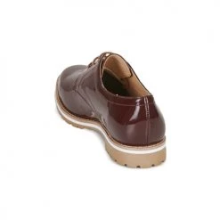 Chaussures Femme Derbies André CICERON Rouge 9 Chaussures Femme Derbies André CICERON Rouge -Derbies Soldes 15841228 500 E