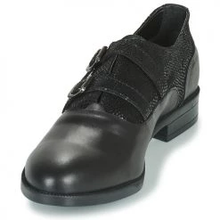 Chaussures Femme Derbies André ESMA Noir -Derbies Soldes 15841252 500 C