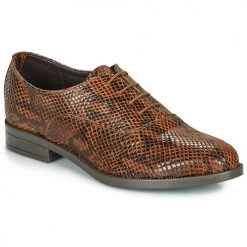 Chaussures Femme Derbies André MOBI Marron