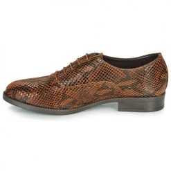 Chaussures Femme Derbies André MOBI Marron 8 Chaussures Femme Derbies André MOBI Marron -Derbies Soldes 15841278 500 D