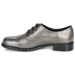 Chaussures Femme Derbies André NEWCASTLE Argent -Derbies Soldes 15841335 500 D