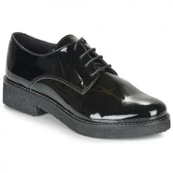 Chaussures Femme Derbies André NANEL NOIR VERNIS