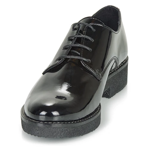 Chaussures Femme Derbies André NANEL NOIR VERNIS 3 Chaussures Femme Derbies André NANEL NOIR VERNIS – Image 3