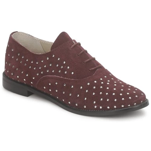 Chaussures Femme Richelieu Meline DERMION BIS Bordeaux 1 Chaussures Femme Richelieu Meline DERMION BIS Bordeaux