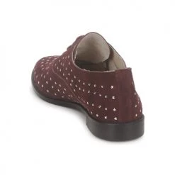 Chaussures Femme Richelieu Meline DERMION BIS Bordeaux 9 Chaussures Femme Richelieu Meline DERMION BIS Bordeaux -Derbies Soldes 158692 500 E