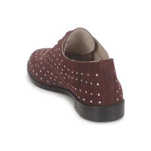 Chaussures Femme Richelieu Meline DERMION BIS Bordeaux 5 Chaussures Femme Richelieu Meline DERMION BIS Bordeaux – Image 5