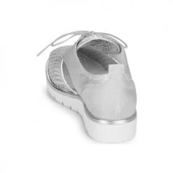 Chaussures Femme Derbies Regard LUCEY V2 TRESSE SILVER Argenté -Derbies Soldes 16692934 500 E