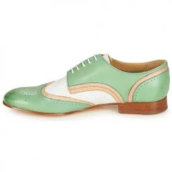 Chaussures Femme Derbies Melvin & Hamilton SALLY 15 Vert / Blanc / Beige 8 Chaussures Femme Derbies Melvin & Hamilton SALLY 15 Vert / Blanc / Beige -Derbies Soldes 16721421 500 D