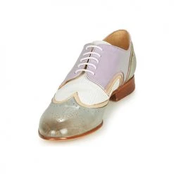Chaussures Femme Derbies Melvin & Hamilton SALLY 15 Bleu / Blanc / Beige -Derbies Soldes 16721422 500 C