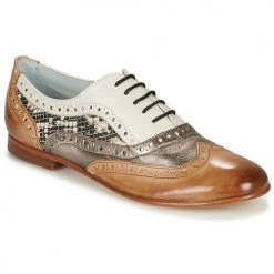 Chaussures Femme Derbies Melvin & Hamilton SONIA 1 Marron / Beige