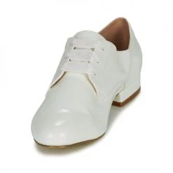 Chaussures Femme Derbies André ERNESTINE Blanc -Derbies Soldes 16734924 500 C