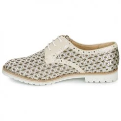Chaussures Femme Derbies André DERIVEUR Beige -Derbies Soldes 16735010 500 D