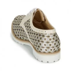 Chaussures Femme Derbies André DERIVEUR Beige -Derbies Soldes 16735010 500 E