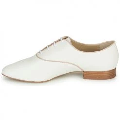Chaussures Femme Derbies André VIOLETTE Blanc -Derbies Soldes 16735065 500 D