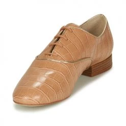 Chaussures Femme Derbies André VIOLETTE Nude -Derbies Soldes 16735066 500 C